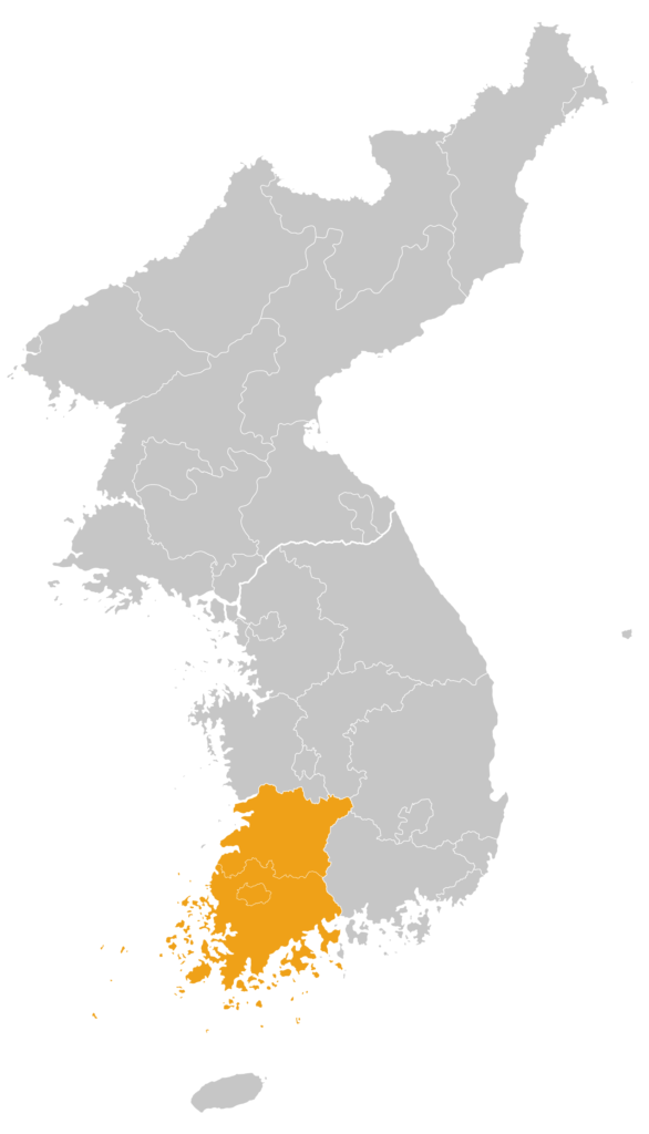 전라도 지도