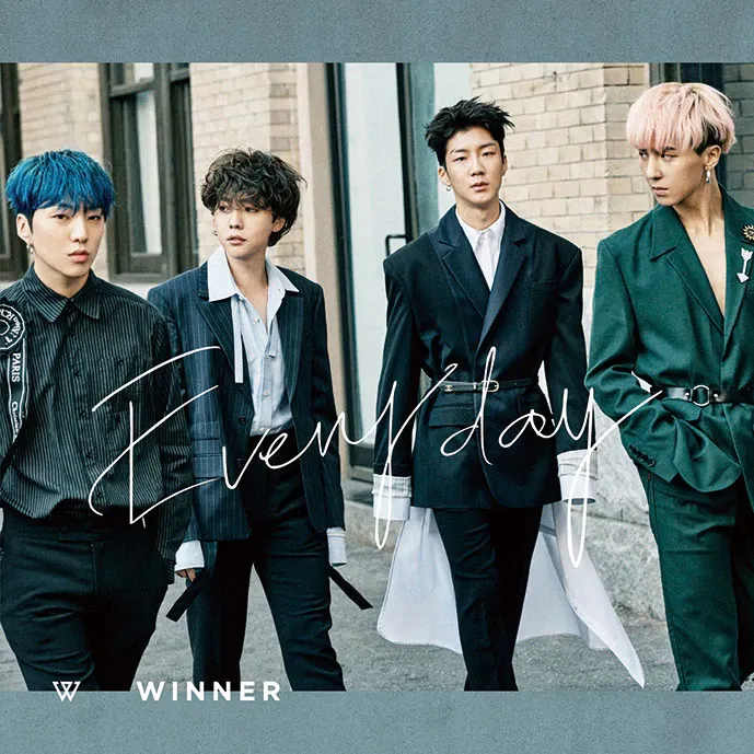 WINNER Japan 3rd Album "EVERYD4Y"