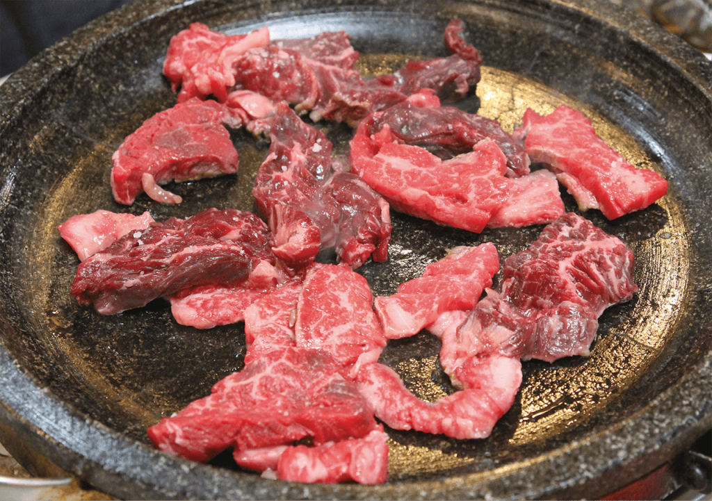 韓牛の焼き肉
