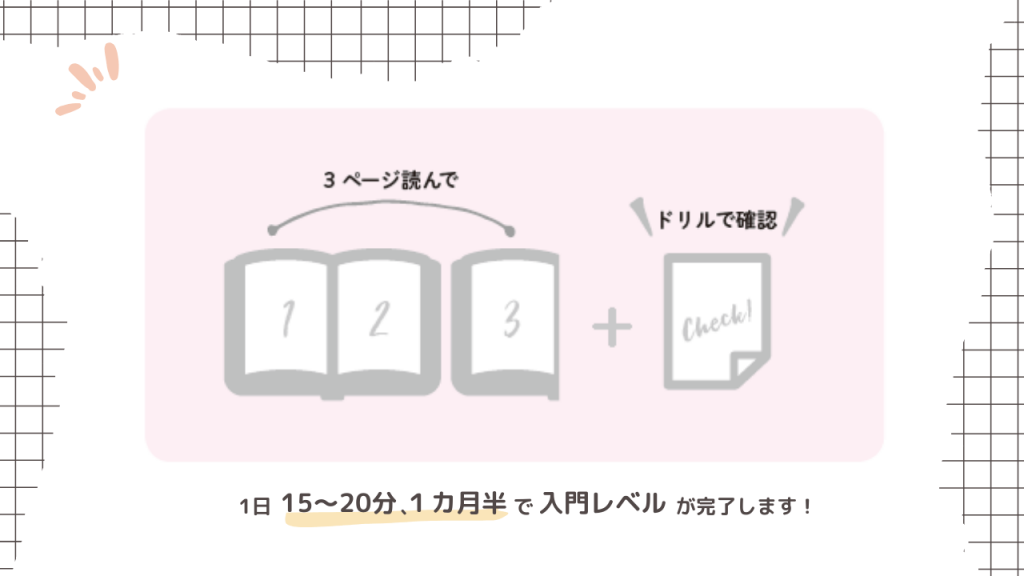 『1日たったの4ページ！やさしい基礎韓国語』1課の構成